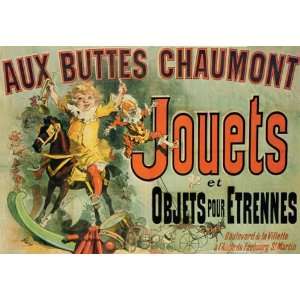 HUGE JOUETS TOYS GIRL CHILD PLAY FRENCH FRIENDS TV SHOW VINTAGE POSTER 