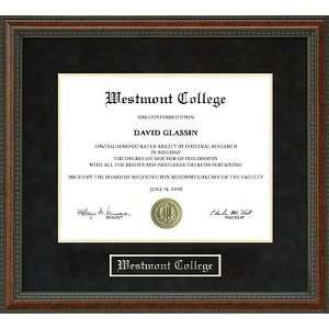  Westmont College Diploma Frame