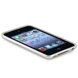 Hard TPU Silicone Case Skin Cover Accessory For Apple iPod Touch 4th 
