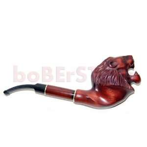 Pipe Tobacco Pipes pipe Long Smoking Pipe/pipes Lion Head Wooden Pipe 