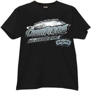 San Antonio Spurs 2003 World Champs Black Extreme T shirt:  