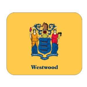  US State Flag   Westwood, New Jersey (NJ) Mouse Pad 