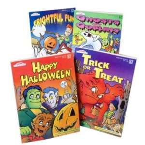  Halloween Coloring Book 4 Asst Case Pack 120