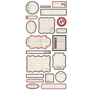    Basics Cardstock Stickers Manila Labels Arts, Crafts & Sewing