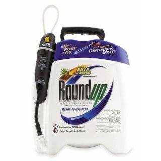 Roundup 5100110 1.33 Gallon Weed & Grass Killer Plus Pump N Go
