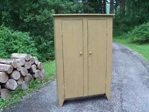 Primitive Handcrafted Cupboard Pantry (hanover)  