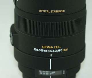 Sigma 150 500mm f/5 APO DG OS HSM Sony A580 A55 A77 A35 A700 A550 A33 