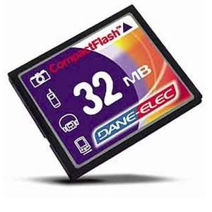  DANE ELEC 32 Mb Compact Flash Card: Electronics