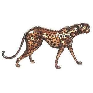  Cheetah Sculpture Bronze