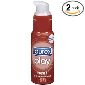  Durex Play Heat Lubricant, 1.67 Ounce (Pack of 2) Health 