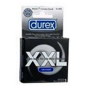 Durex XXL Lubricated 6/3pk