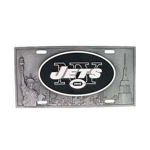  New York Jets   3D NFL License Plate: Sports & Outdoors