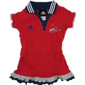   St. Louis Cardinals adidas Toddler Girls Polo Dress: Sports & Outdoors