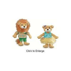  Lion Puppet Island Finger Puppets Set of 2: Toys & Games