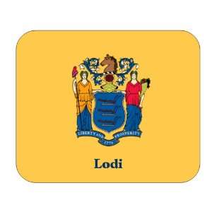  US State Flag   Lodi, New Jersey (NJ) Mouse Pad 