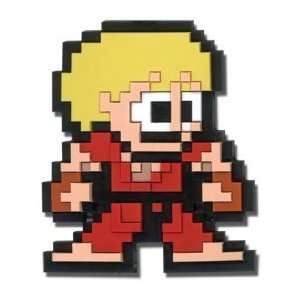  Super Street Fighter IV 8bit Ken Magnet: Toys & Games