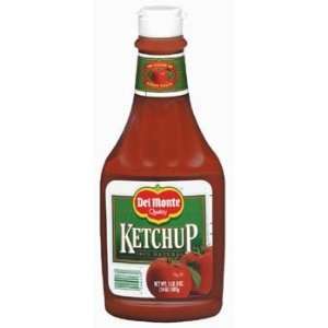 Del Monte Squeeze Bottle Ketchup 24 oz (Pack of 12):  