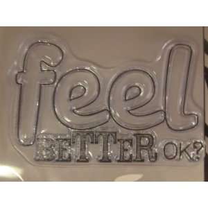 Feel Better Ok Studio G Stamp // Hampton Art: Arts, Crafts 