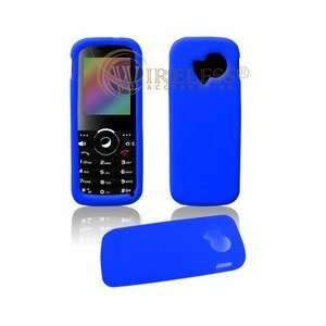 Premium Blue Soft Silicone Gel Skin Cover Case for Huawei M228 [Beyond 