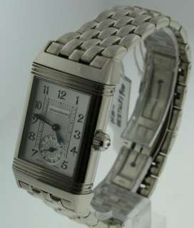 JAEGER LeCOULTRE DUETTO REVERSO GOLD DIAMOND WATCH  