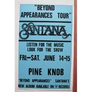 Carlos Santana Handbills handbill Poster