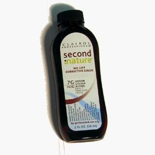  Clairol Second Nature Medium Blonde With Gold Base 7G 