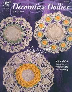 Decorative Doilies, Annies crochet patterns, new  
