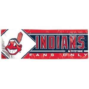  MLB Cleveland Indians Banner   2x6 Vinyl Sports 