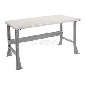  72 X 30 Plastic Safety Edge Work Bench  Fixed Height   1 5 