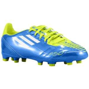 adidas F10 TRX FG   Big Kids   Soccer   Shoes   Anodized Blue/White 