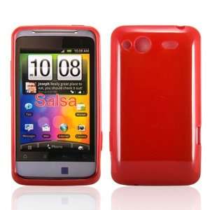 com WalkNTalkOnline   HTC Salsa Red Hydro Gel Protective Case + FREE 