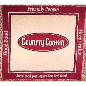  Country Cookin Throw Blanket
