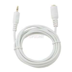   Stereo Extension Cable. 3.5mm Plug to 3.5mm Jack   White Electronics