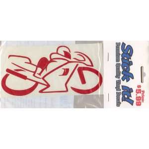  Motocross, Motorcycle Rider Vinyl Decal: Everything Else