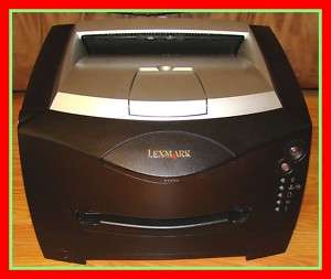 Lexmark E234n Laser Network USB Parallel 3 in 1 Printer 734646018029 