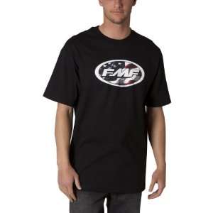  FMF Republic Mens Short Sleeve Race Wear Shirt   Black 