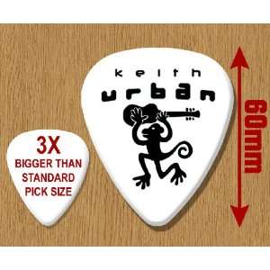  Keith Urban BIG Guitar Pick: Musical Instruments