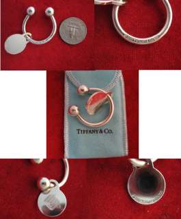 Tiffany & Co Sterling Silver Key Ring  
