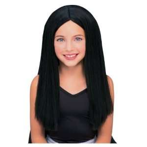    Rubies Costume Co 50866 Black Witch Wig Child: Toys & Games