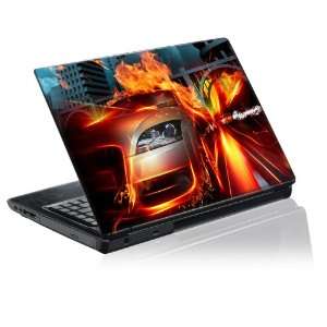   Taylorhe laptop skin protective decal sports car on fire Electronics