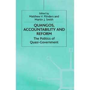  Quangos Accountability and Reform (9780333724880 