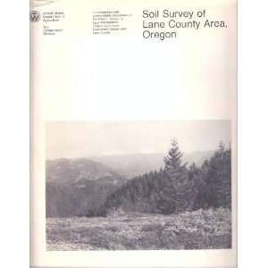  Soil survey of Lane County area, Oregon: William R 