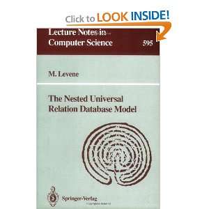  The Nested Universal Relation Database Model (Lecture 