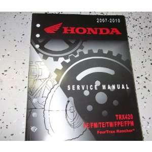   HONDA TRX420 FourTrax Rancher Service Shop Repair Manual: honda: Books