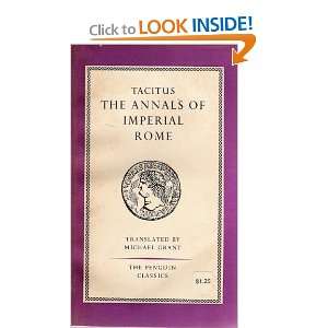  Tacitus: The Annals of Imperial Rome: Michael Grant: Books