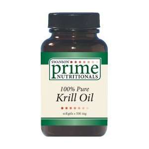  100% Pure Krill Oil 500 mg 90 Sgels Health & Personal 
