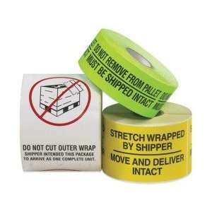  Pallet Protection Labels   White