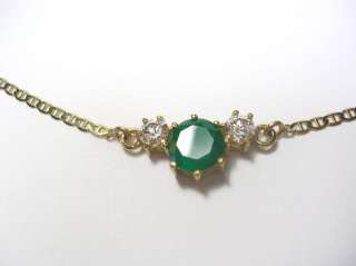 Fabulous Colombian Emerald and Diamond Pendant Necklace!
