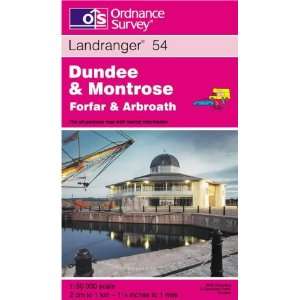  Lr 054 Dundee Montrose Forfar Arbroath (Landranger 