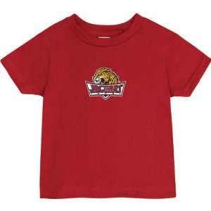  IUPUI Jaguars Cardinal Toddler/Kids Logo T Shirt: Sports 